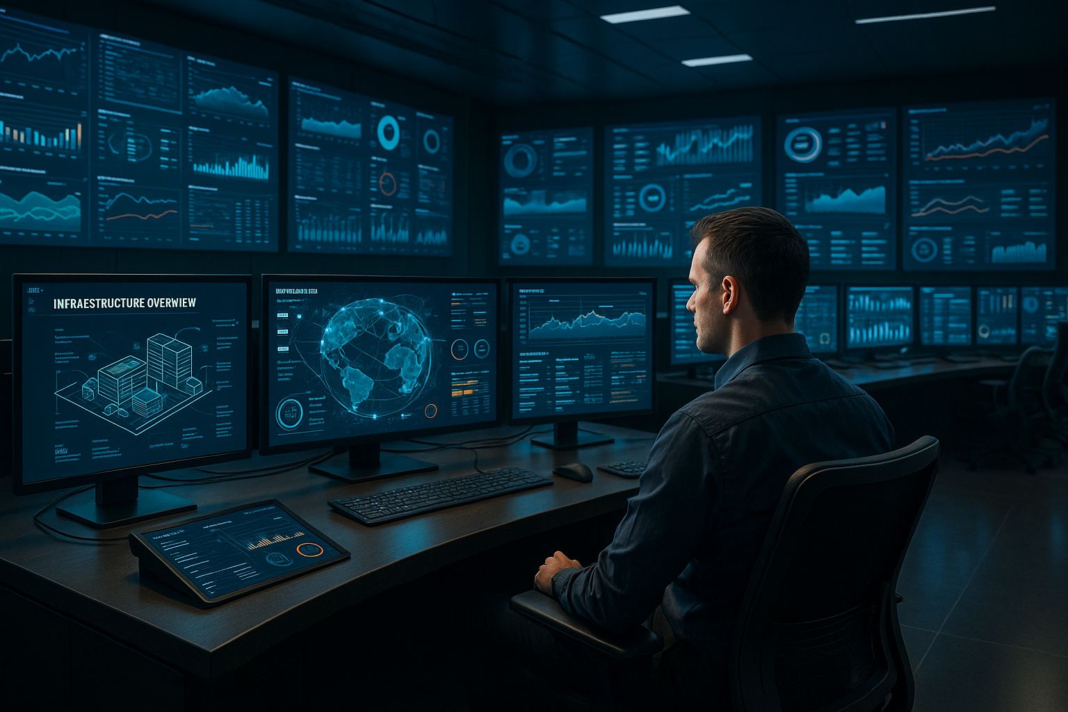 Futuristic Control Room